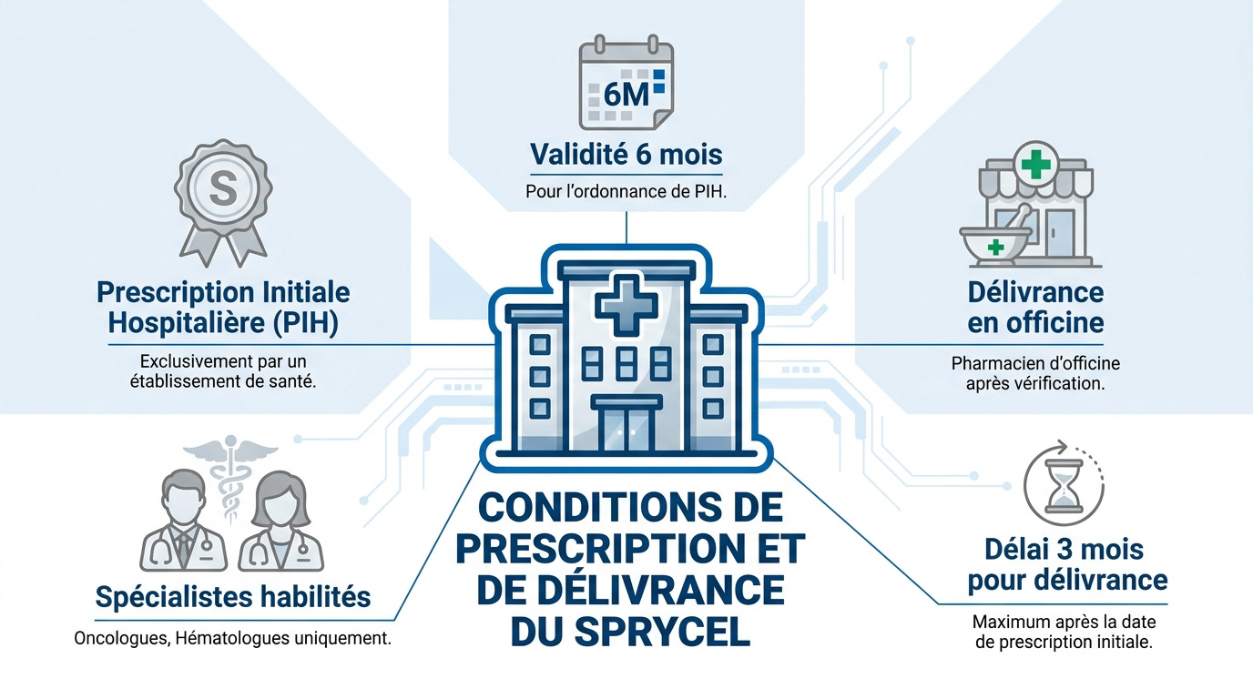Conditions de prescription et délivrance du Sprycel