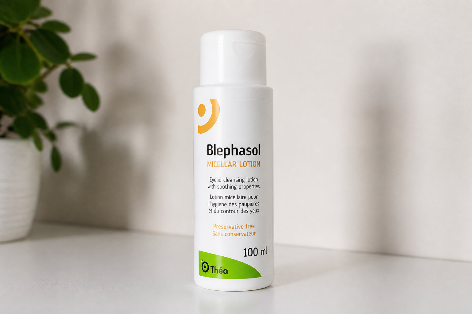 Lotion micellaire Blephasol : hygiène oculaire
