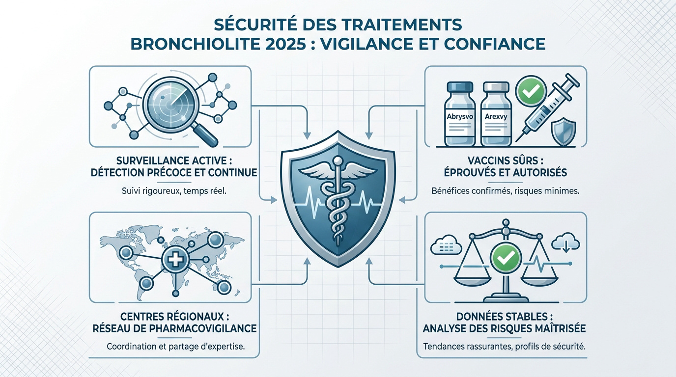 Sécurité des traitements bronchiolite 2025