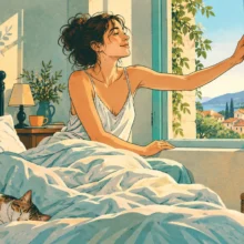 Vous dormez bien après un café ? Ce que le ressenti du matin peut laisser échapper sur les interruptions de la nuit