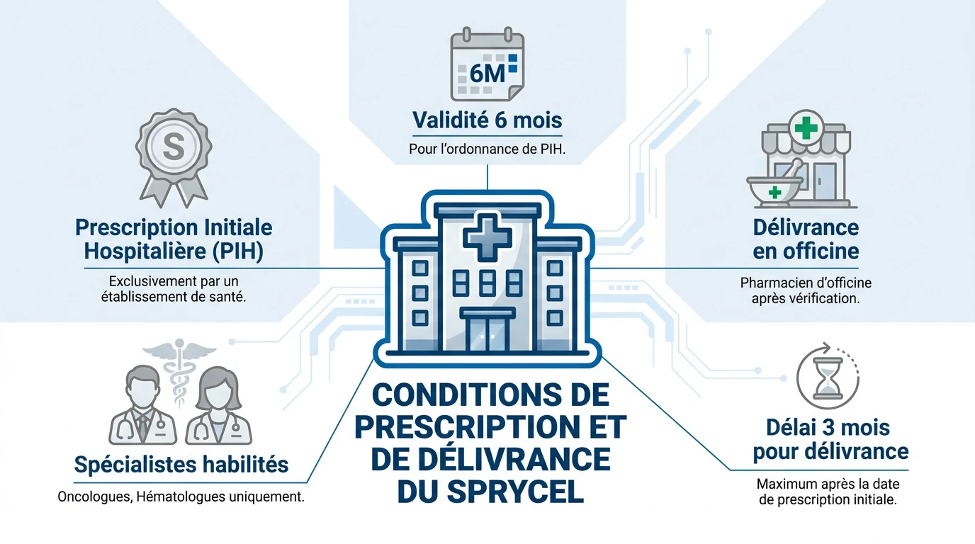 Conditions de prescription et délivrance du Sprycel