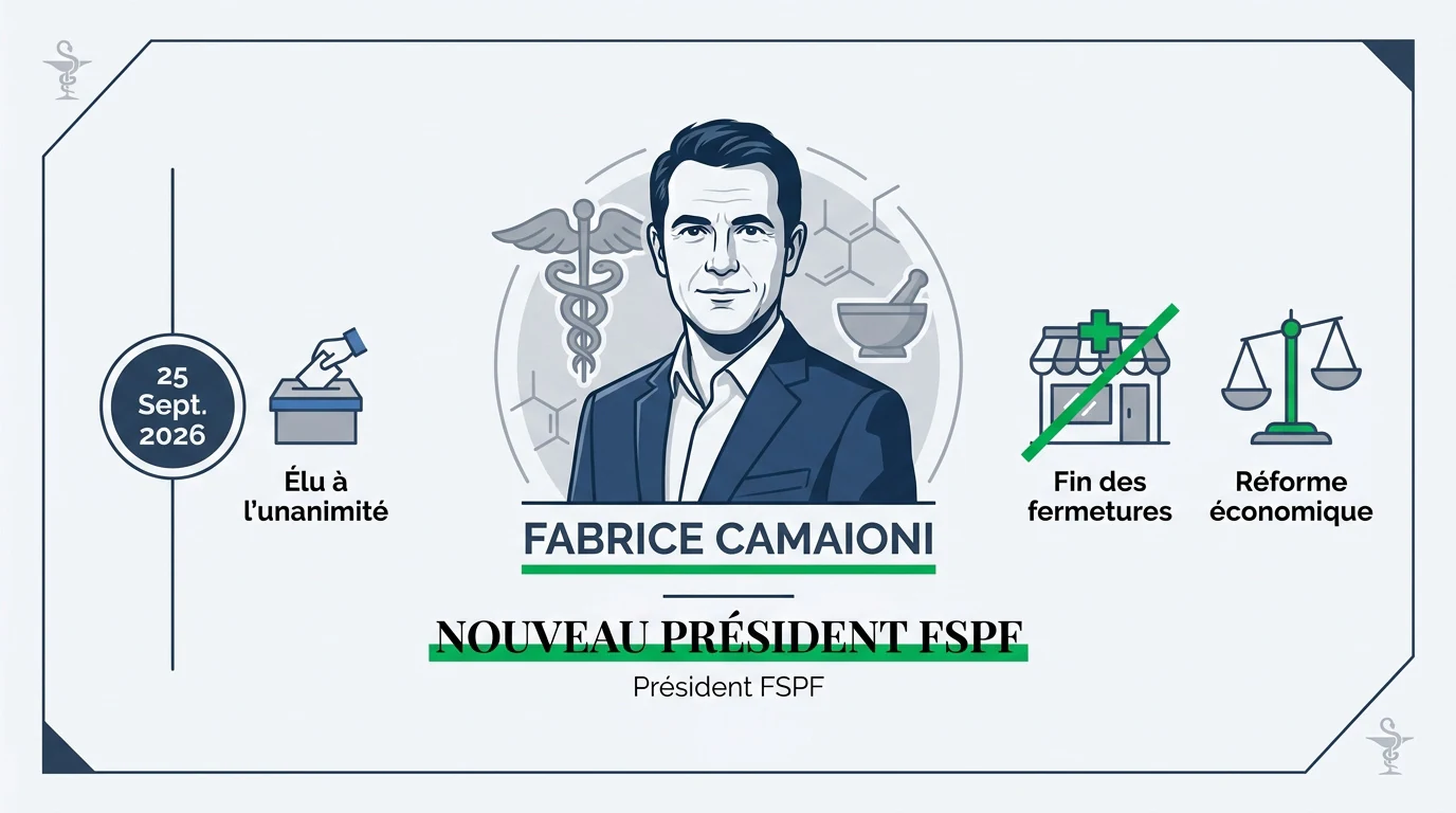 Portrait de Fabrice Camaioni, nouveau président de la FSPF